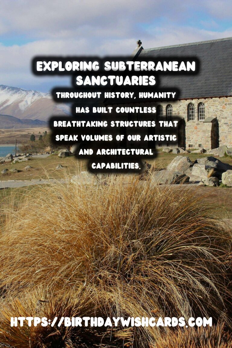 Exploring the Enigmatic Underground Historical Churches and Cathedrals