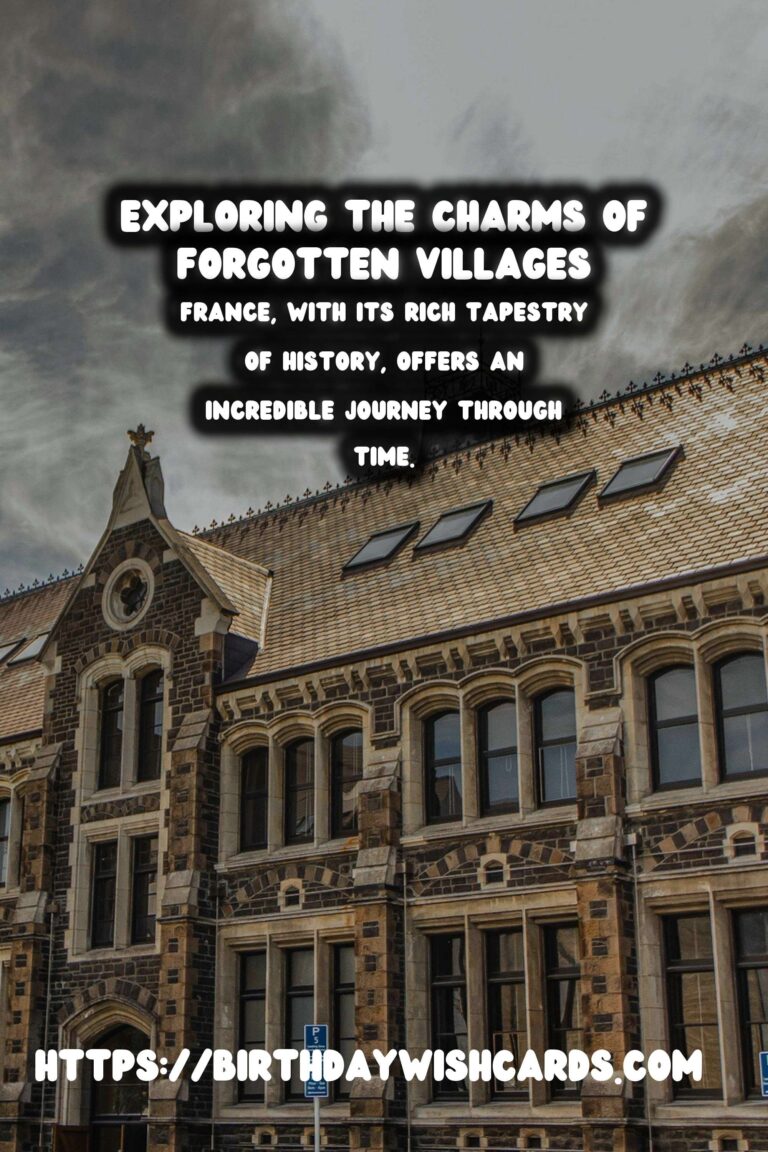 Exploring the Forgotten Medieval Villages of France