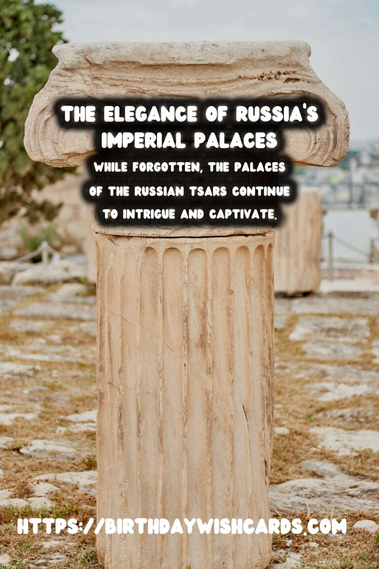 Exploring the Forgotten Palaces of the Russian Tsars