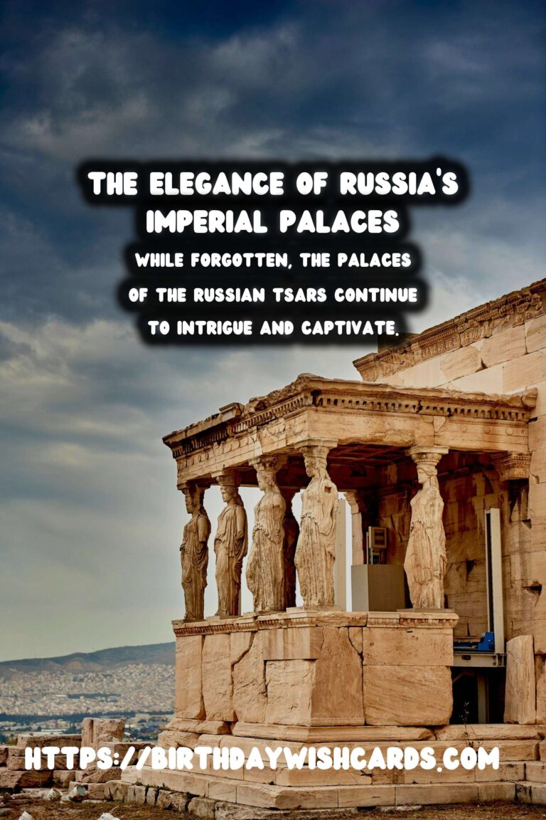 Exploring the Forgotten Palaces of the Russian Tsars