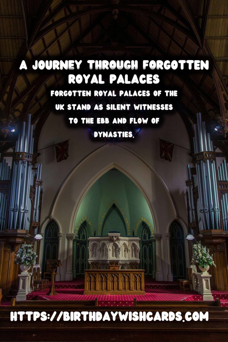 Exploring the Forgotten Royal Palaces of the UK