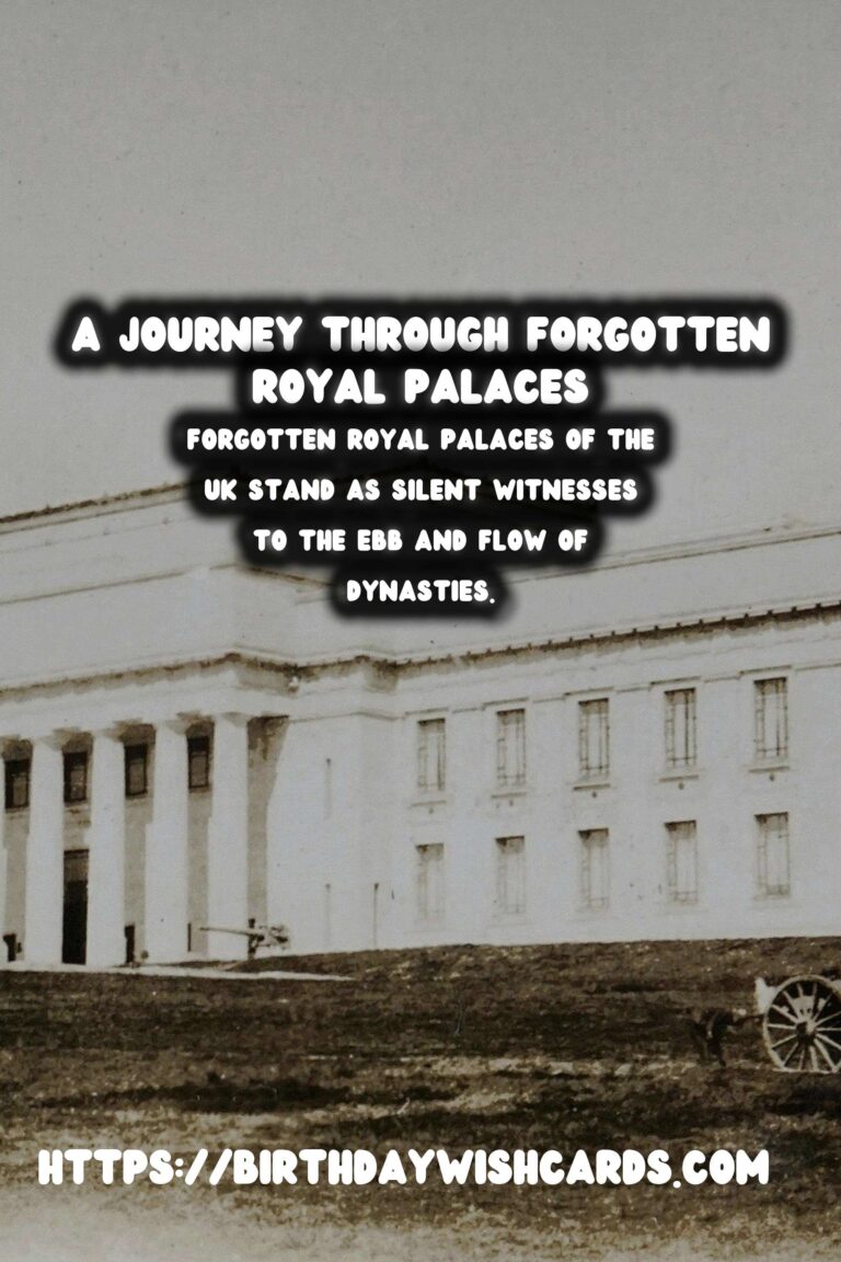 Exploring the Forgotten Royal Palaces of the UK