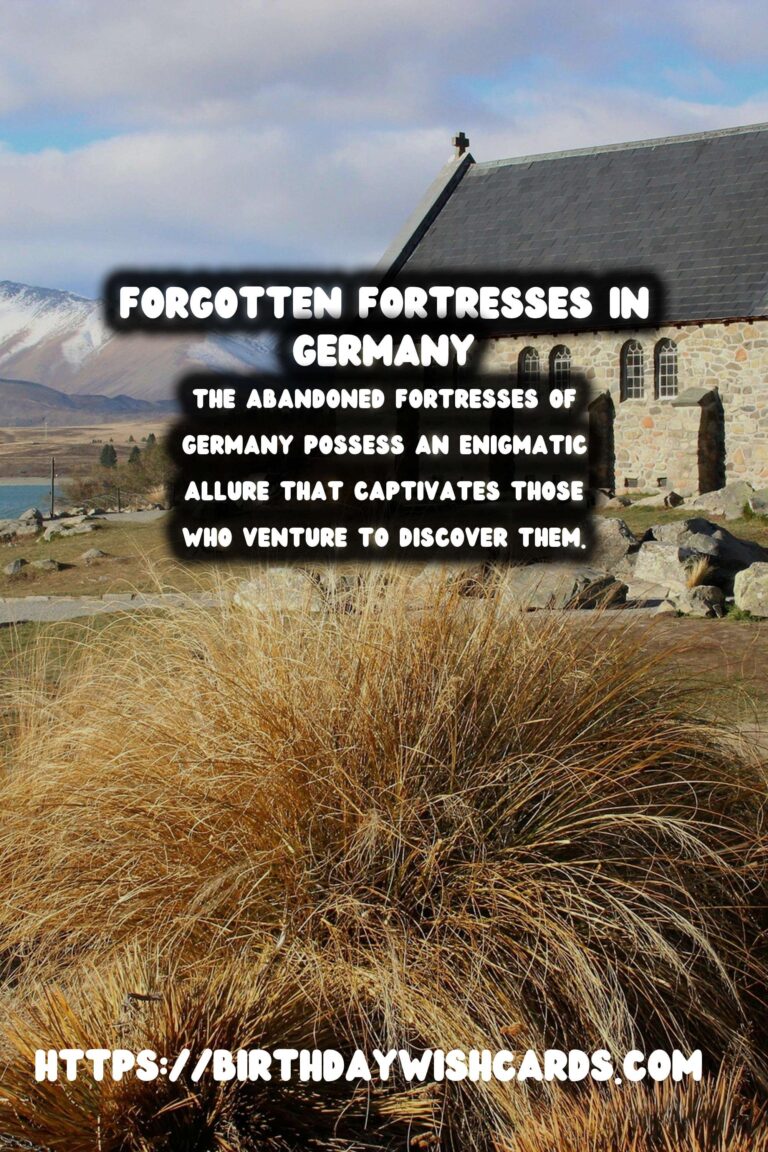Exploring the Forgotten Towers and Fortresses of the German Countryside