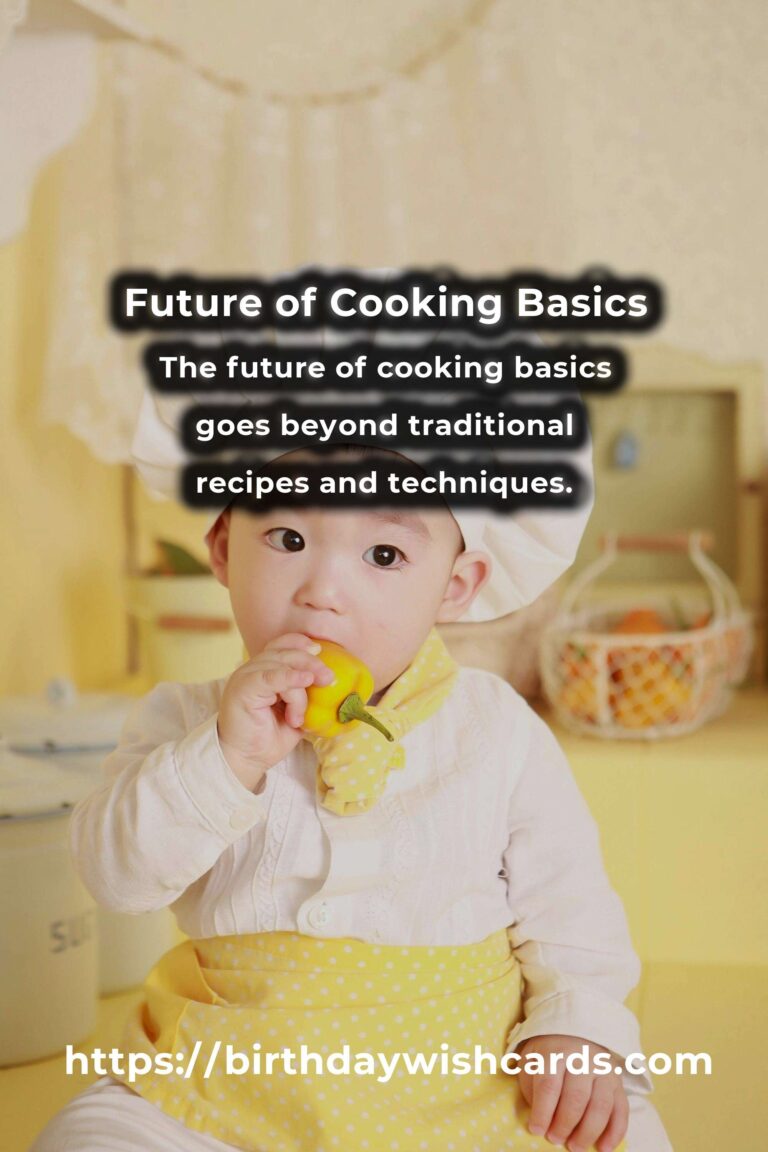 Exploring the Future of Cooking Basics Lessons