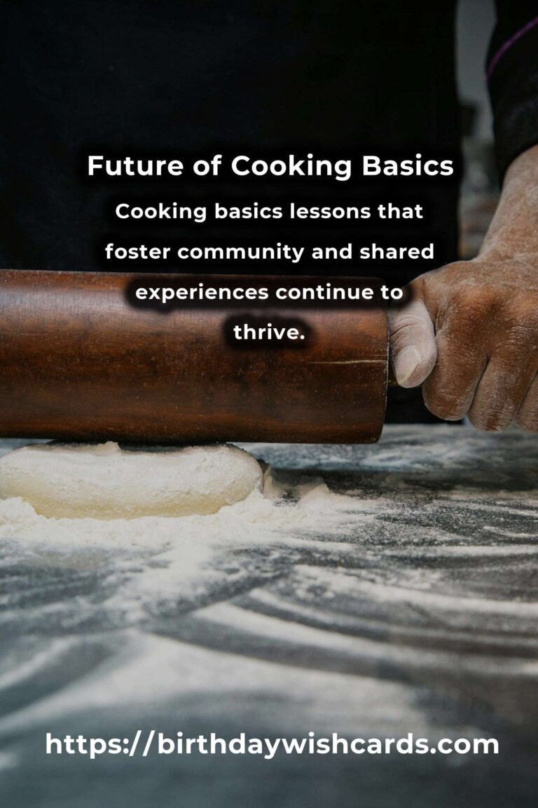 Exploring the Future of Cooking Basics Lessons