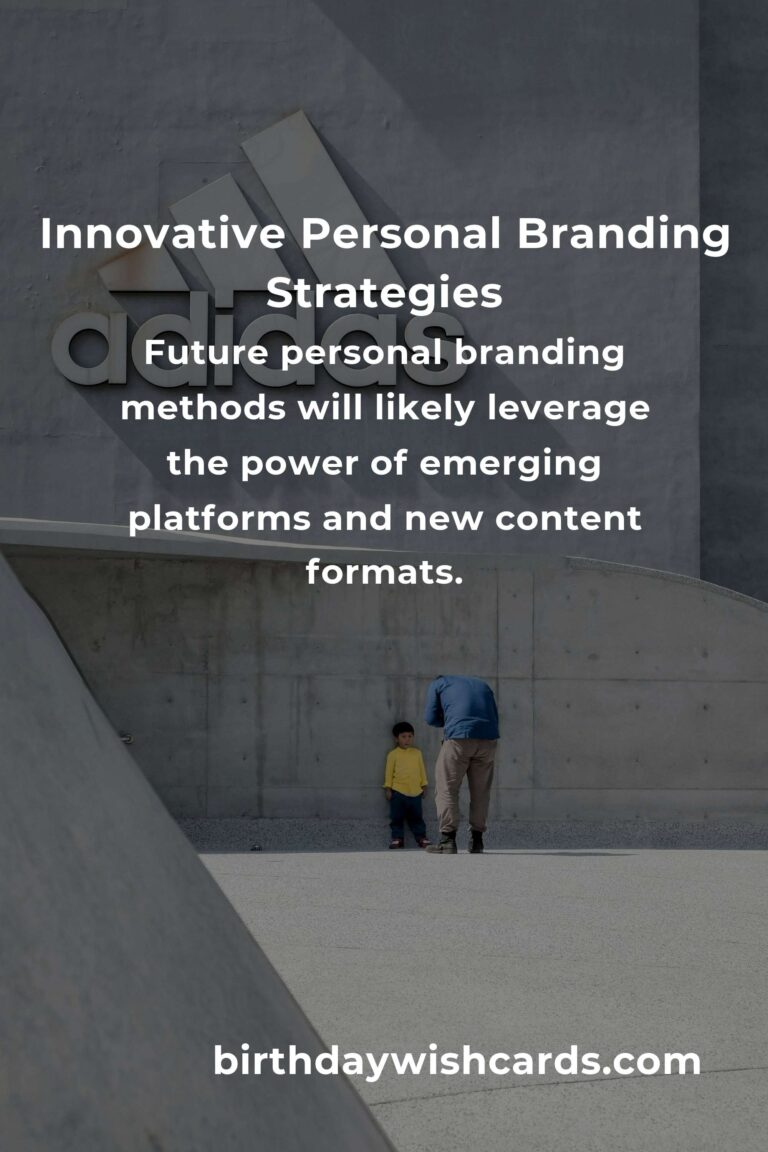 Exploring the Future of Personal Branding Methods