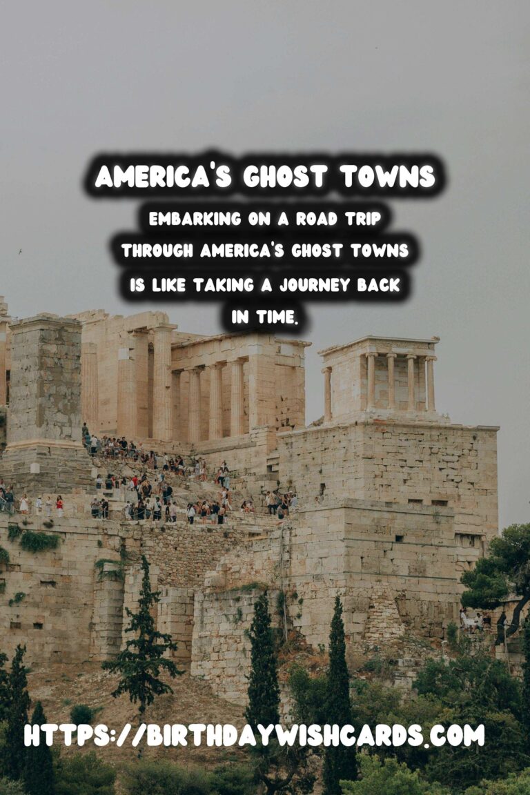 Exploring the Haunting Beauty of America’s Ghost Towns: A Road Trip Guide