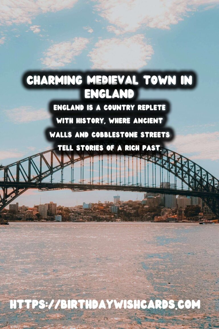 Exploring the Hidden Charm of Lesser-Known Medieval Towns in England