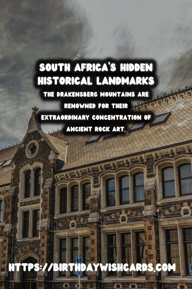 Exploring the Hidden Historical Landmarks of South Africa
