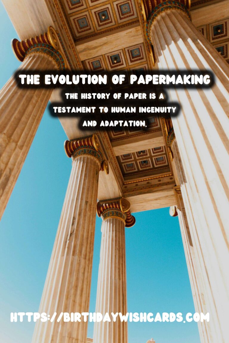 Exploring the History of Paper: From Papyrus to Modern Mills