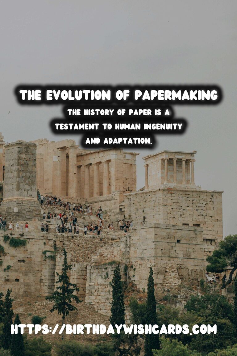 Exploring the History of Paper: From Papyrus to Modern Mills