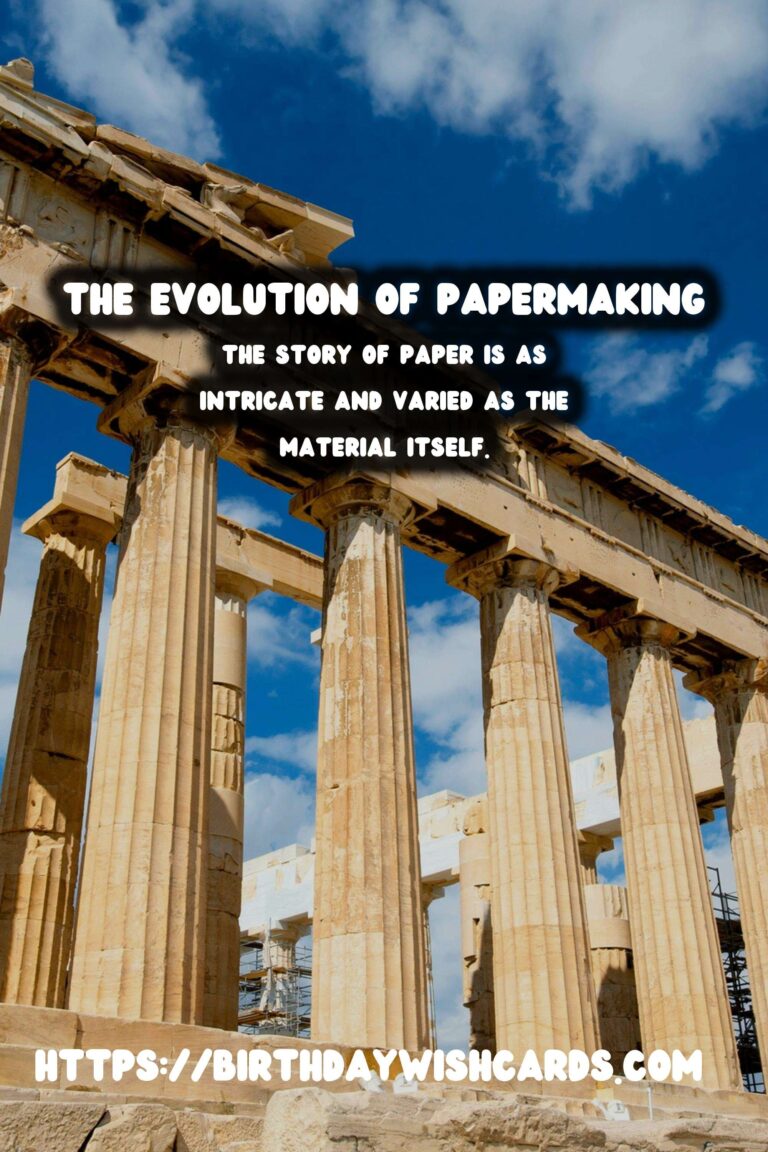 Exploring the History of Paper: From Papyrus to Modern Mills