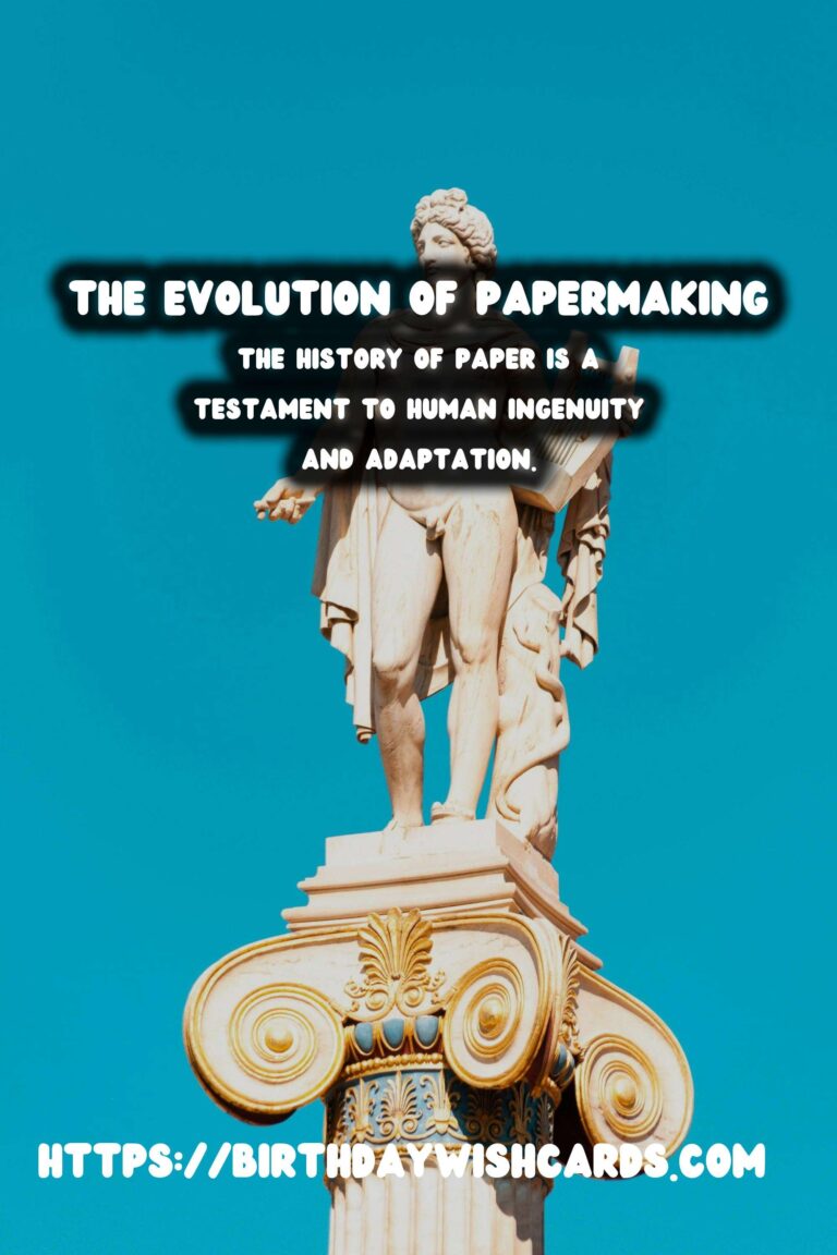 Exploring the History of Paper: From Papyrus to Modern Mills