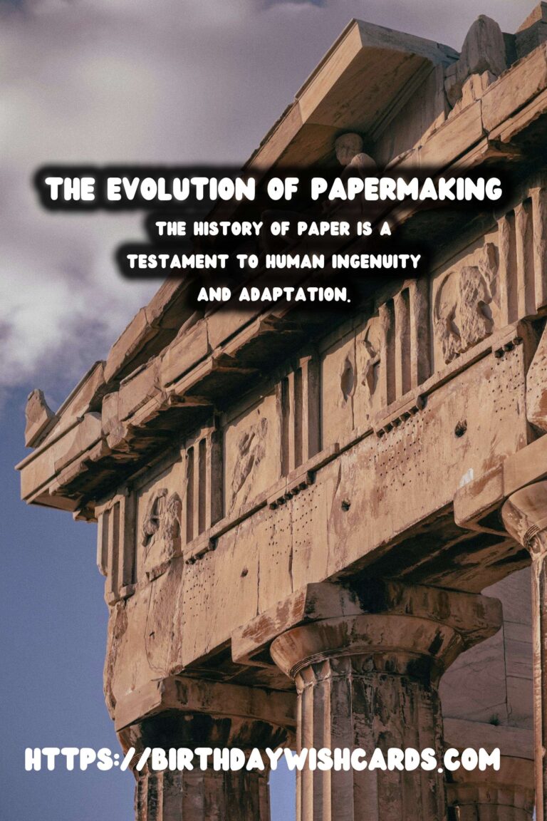 Exploring the History of Paper: From Papyrus to Modern Mills