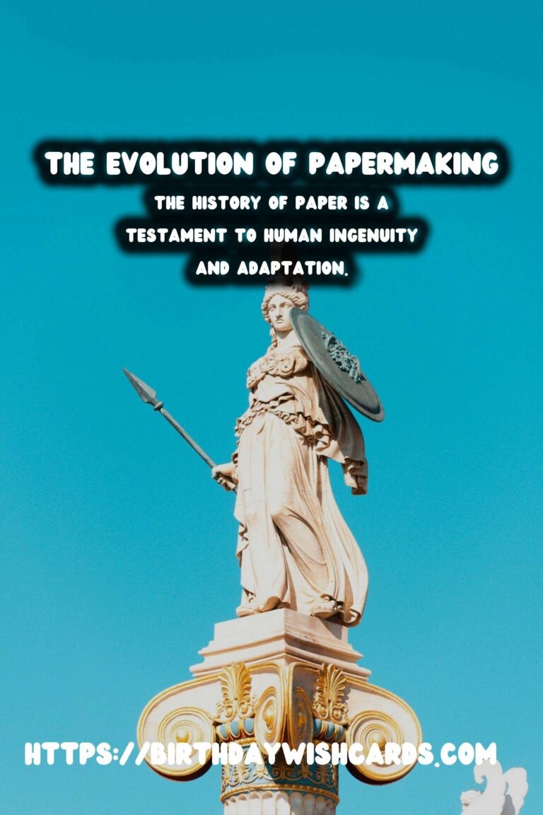 Exploring the History of Paper: From Papyrus to Modern Mills