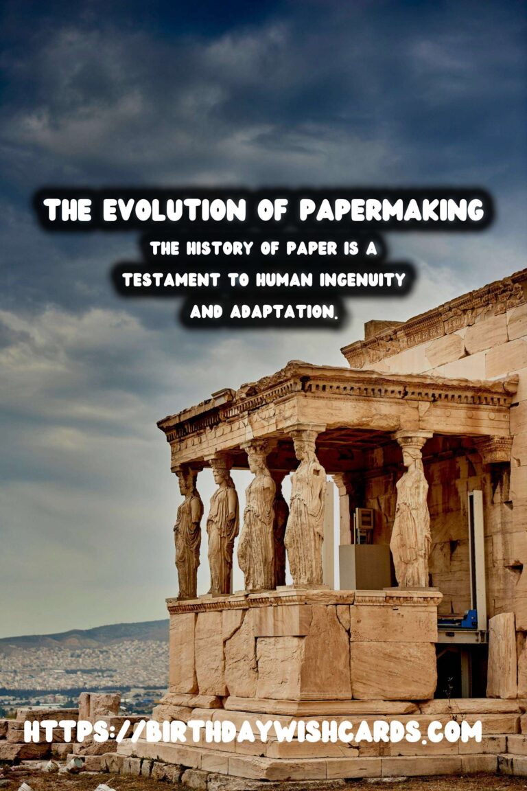Exploring the History of Paper: From Papyrus to Modern Mills