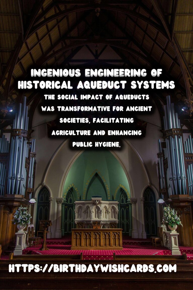 Exploring the Ingenious Engineering and Enduring Impact of Historical Aqueducts