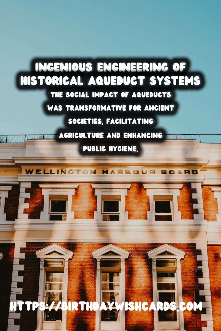 Exploring the Ingenious Engineering and Enduring Impact of Historical Aqueducts