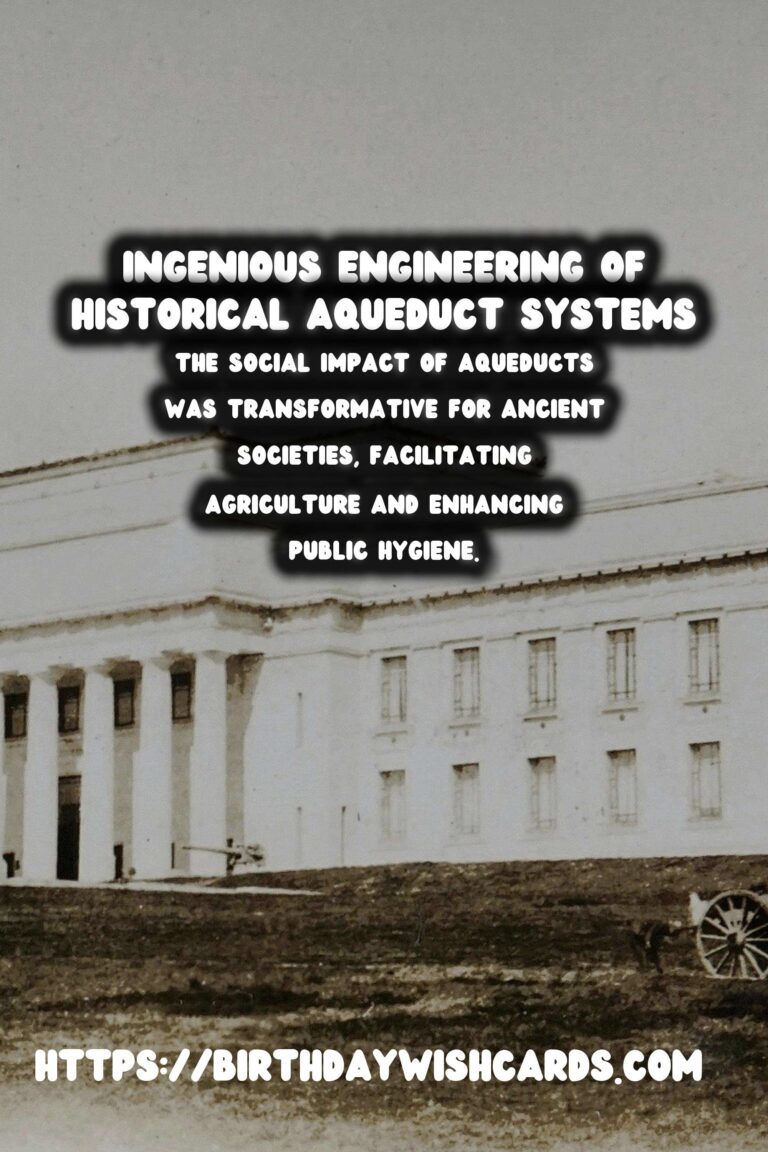 Exploring the Ingenious Engineering and Enduring Impact of Historical Aqueducts