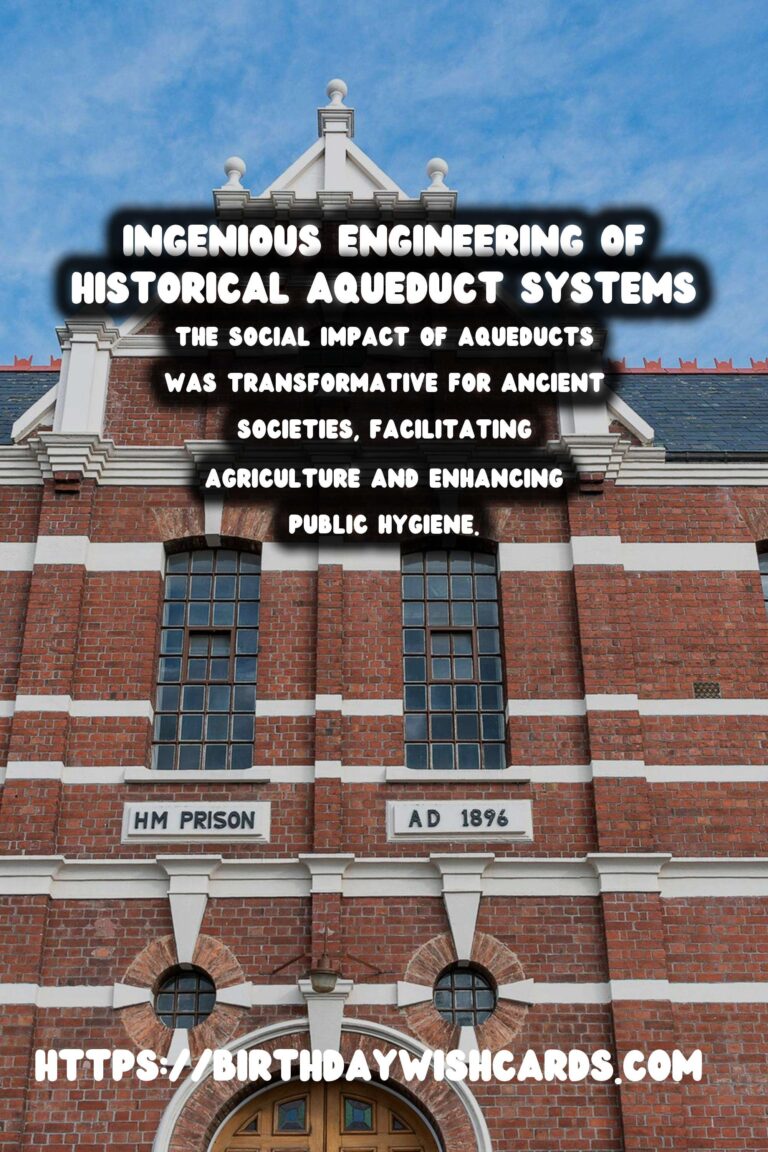 Exploring the Ingenious Engineering and Enduring Impact of Historical Aqueducts