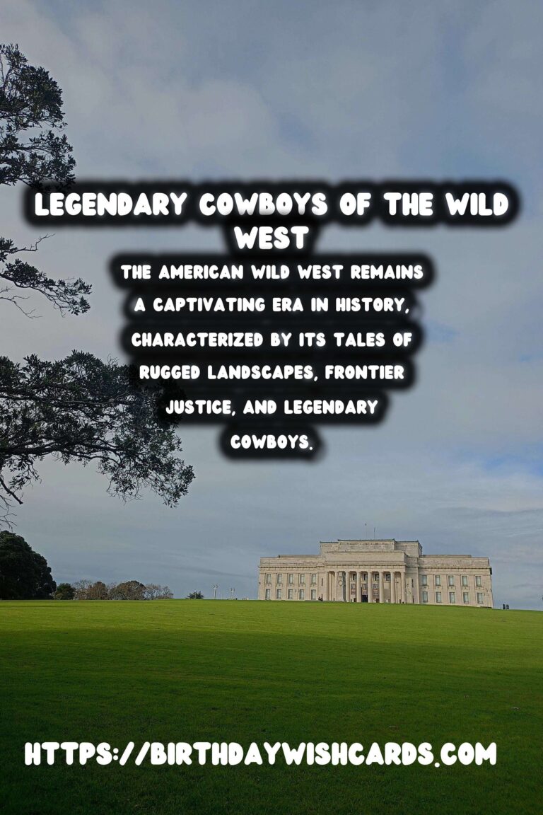 Exploring the Legendary Cowboys of the American Wild West