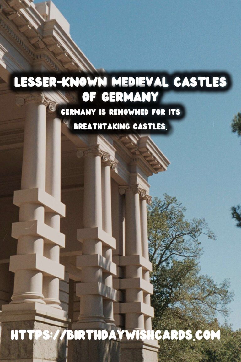 Exploring the Lesser-Known Medieval Castles of Germany