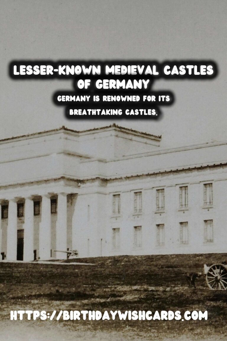Exploring the Lesser-Known Medieval Castles of Germany