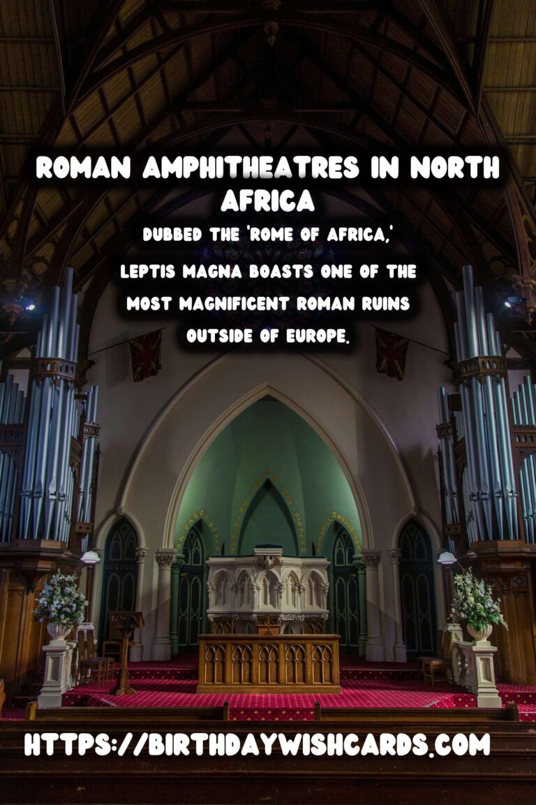 Exploring the Lesser-Known Roman Amphitheatres in North Africa