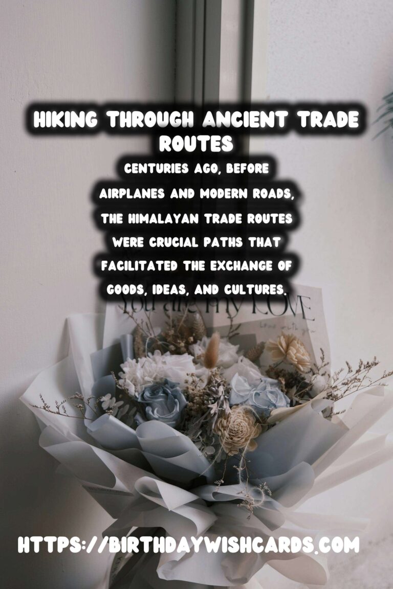 Exploring the Majestic Ancient Trade Routes of the Himalayas: A Hiking Journey