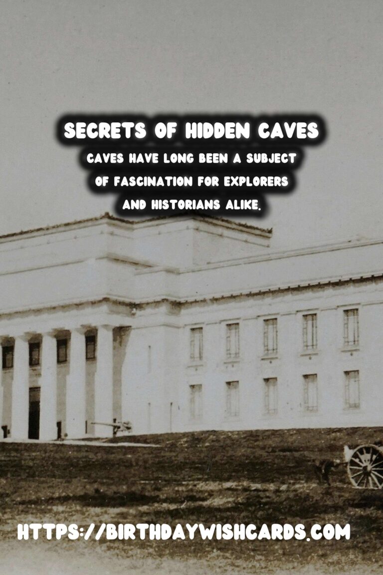 Exploring the Mysteries of Hidden Caves and Secret Grottoes with Historical Graffiti