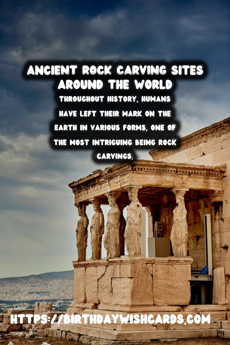 Exploring the Mysteries of Lesser-Known Ancient Rock Carvings Around the World