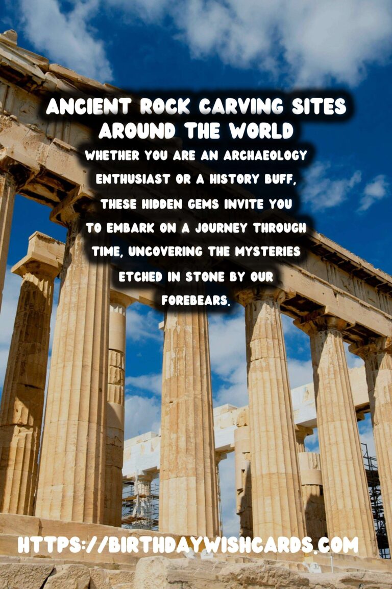 Exploring the Mysteries of Lesser-Known Ancient Rock Carvings Around the World