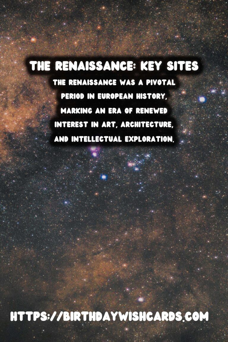 Exploring the Renaissance: Key Sites in Florence and Rome