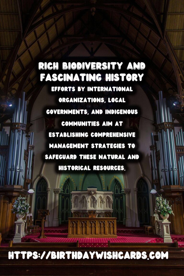 Exploring the Rich Biodiversity and Fascinating History of Remote Historical Sanctuaries