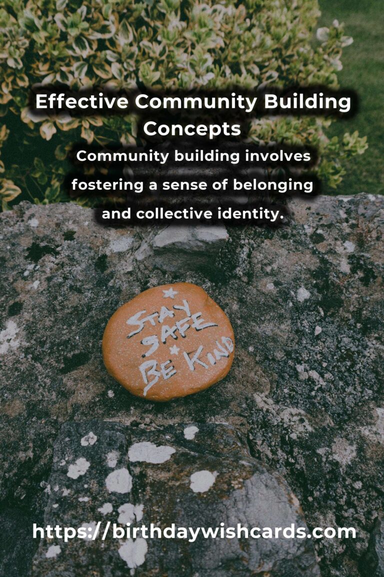 Exploring the Science Behind Effective Community Building Concepts