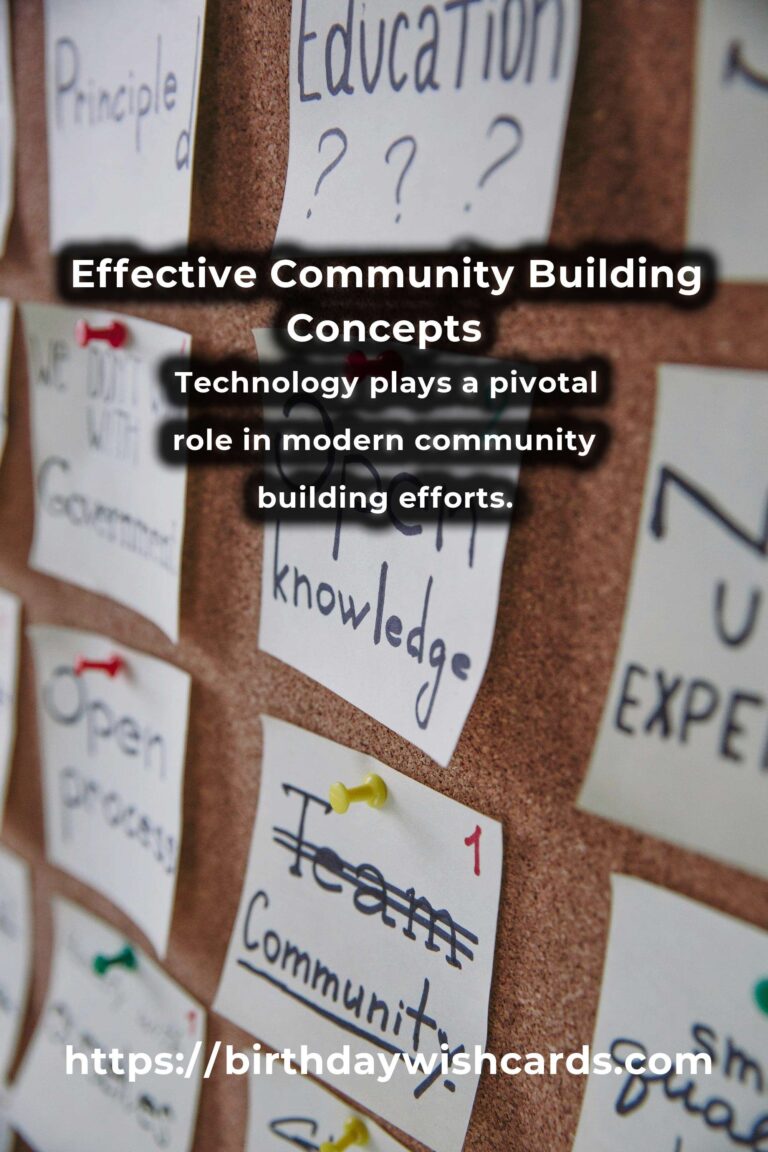 Exploring the Science Behind Effective Community Building Concepts