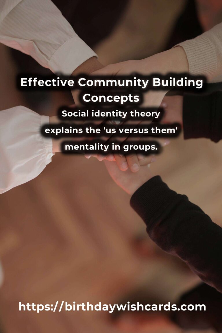 Exploring the Science Behind Effective Community Building Concepts