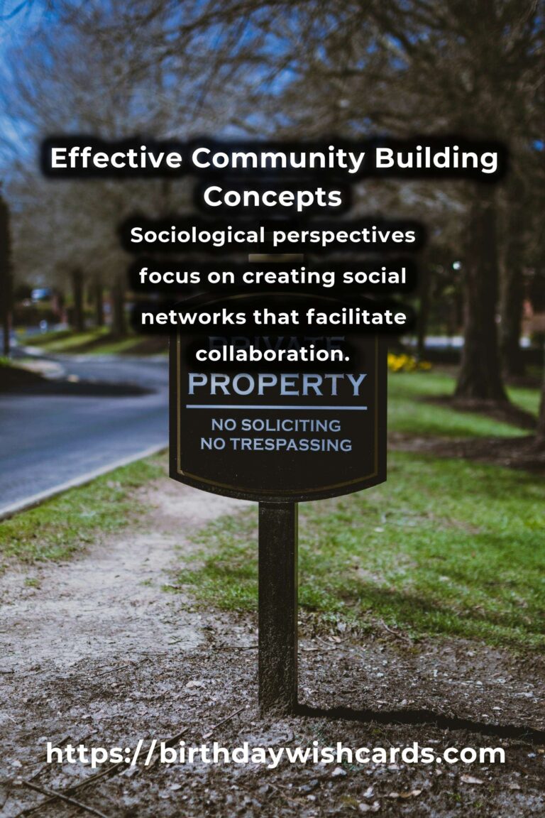 Exploring the Science Behind Effective Community Building Concepts