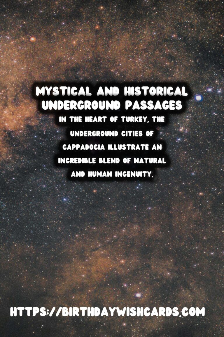 Exploring the Secrets Beneath: Underground Tunnels of Historical Significance