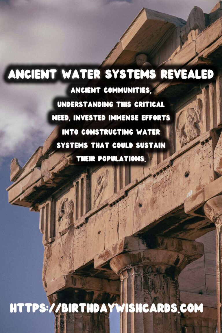 Exploring the Secrets of Lesser-Known Ancient Water Wells and Cisterns