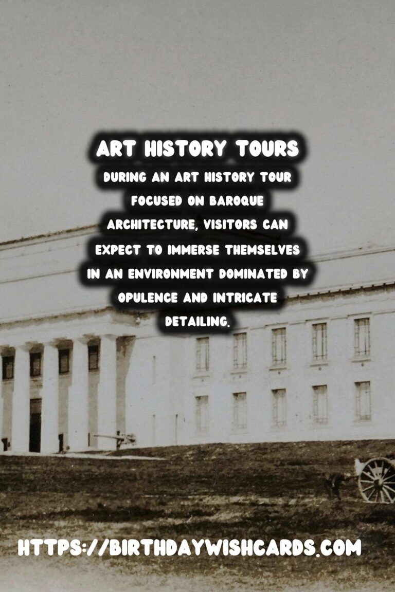 Exploring the World of Art History Tours: From Baroque Palaces to Rococo Gardens