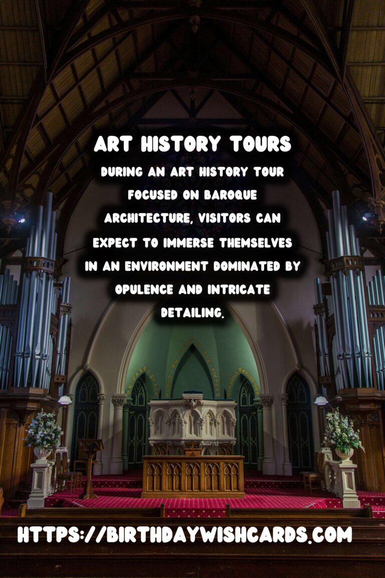 Exploring the World of Art History Tours: From Baroque Palaces to Rococo Gardens