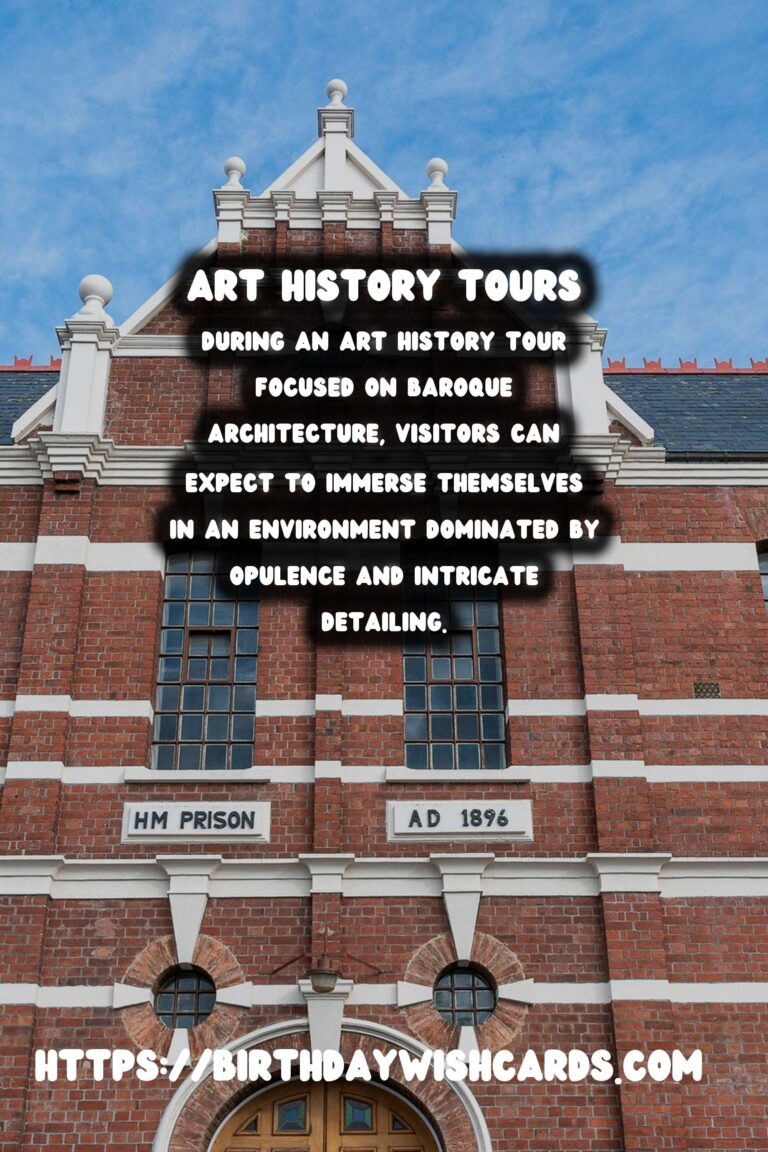 Exploring the World of Art History Tours: From Baroque Palaces to Rococo Gardens