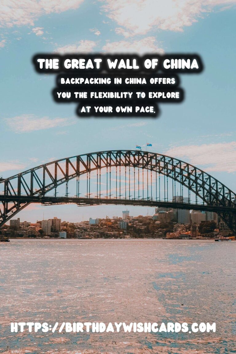 First-Time Backpacker's Guide to Historical China