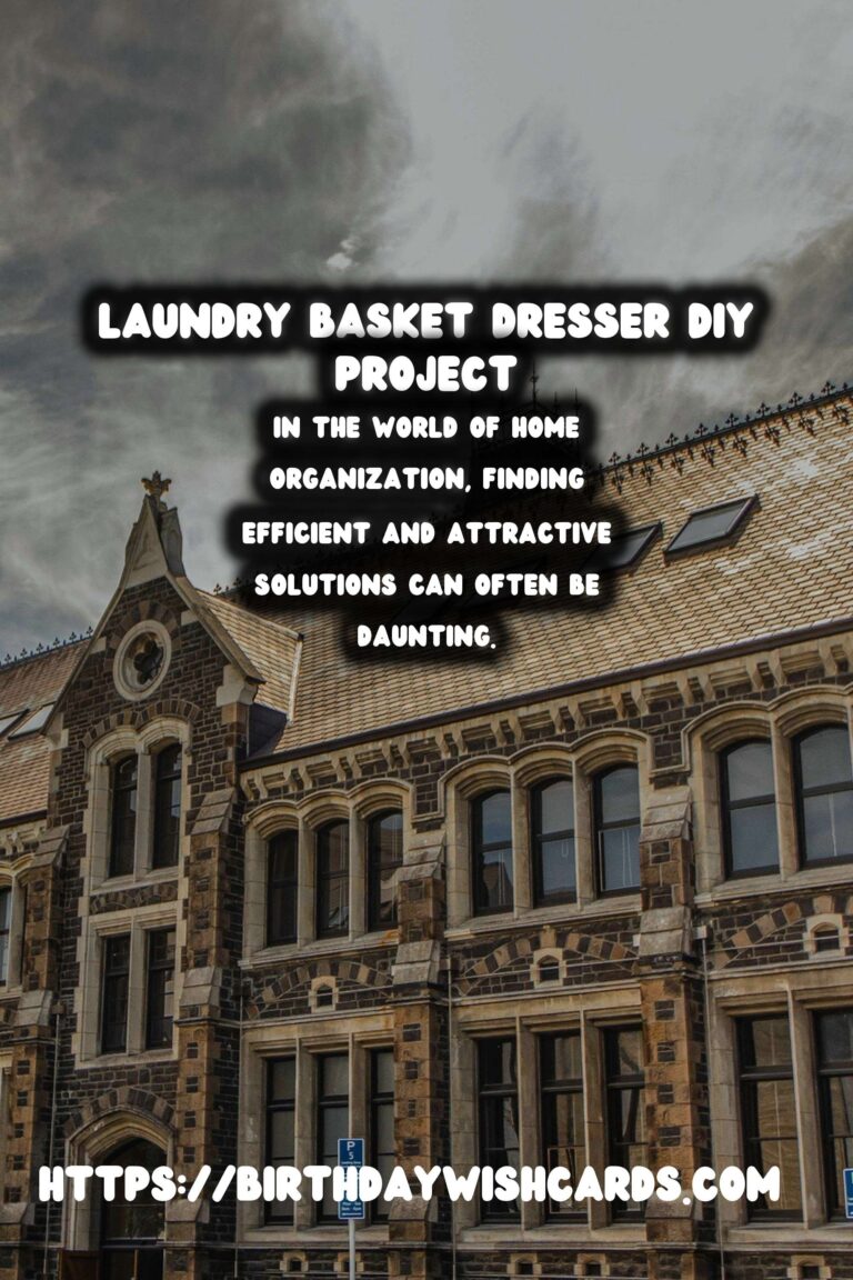 Guide to Building Your Own DIY Laundry Basket Dresser