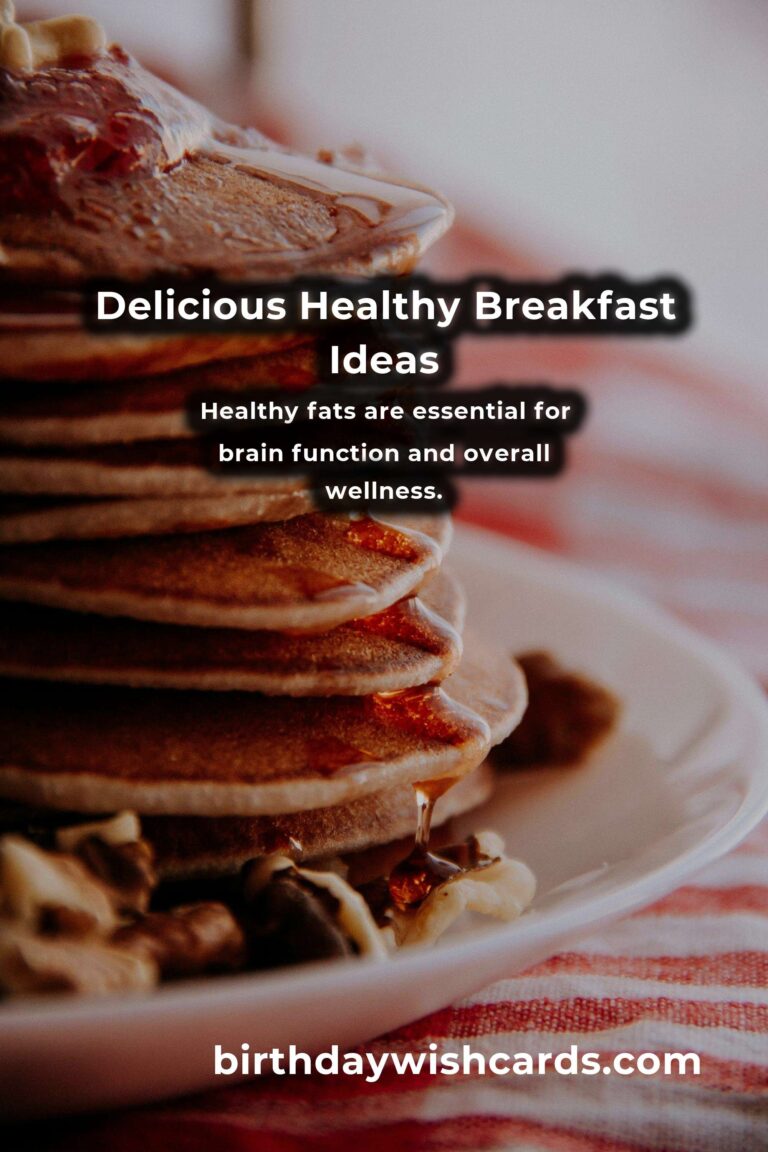 Healthy Breakfast Ideas for Energy and Wellness