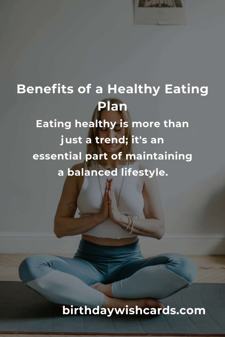 Healthy Eating Plans for Sustainable Wellness