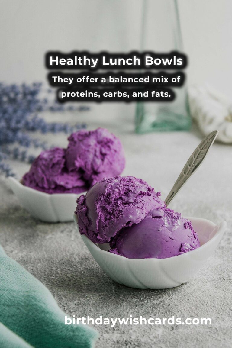 Healthy Lunch Bowls for Quick Meal Prep: Delicious and Nutritious Options