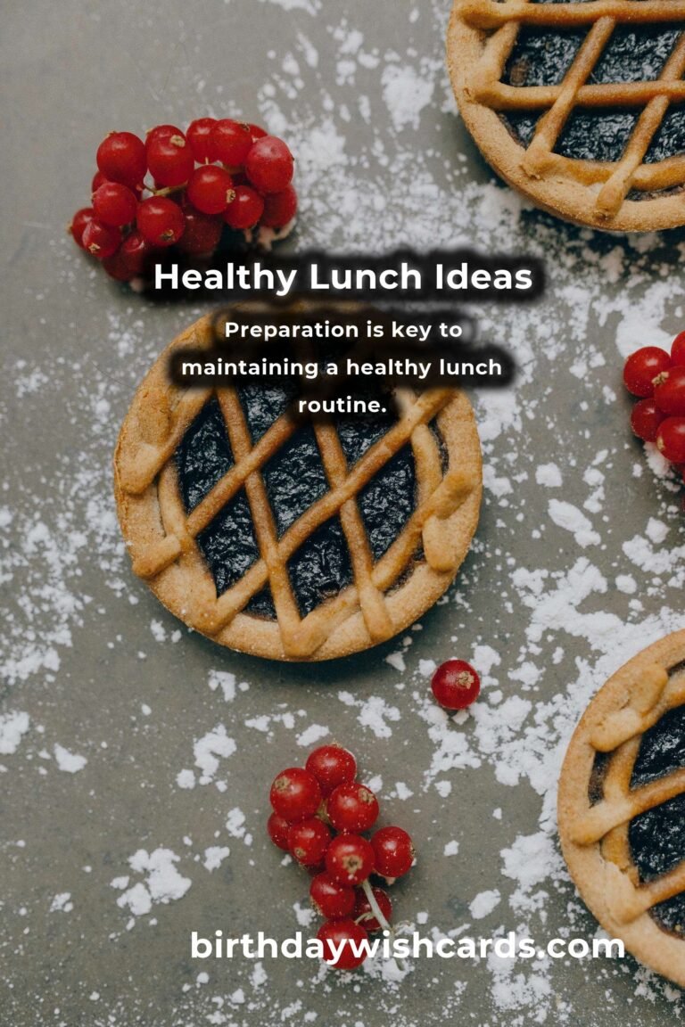 Healthy Lunch Recipes for Effective Weight Management