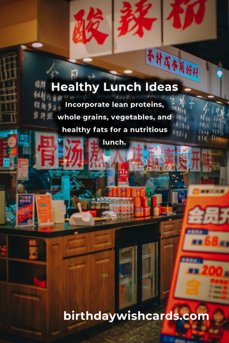Healthy Lunch Recipes for Effective Weight Management